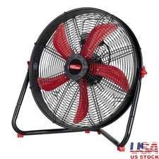20 Inch High Velocity Wall Mount Drum Fan 7000 CFM Portable Industrial Fan Home