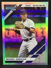 #/300! 🚨 2019 Miguel Andujar Career Stat Line Donruss #129 New York Yankees