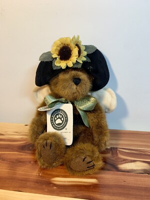 Vintage-1999 Boyds Bears Jointed Plush 8'' Bumble B. Buzzoff Bear-with Orig Tag