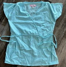 Koi Scrub V-Neck Scrub Top w/ Pockets x-small