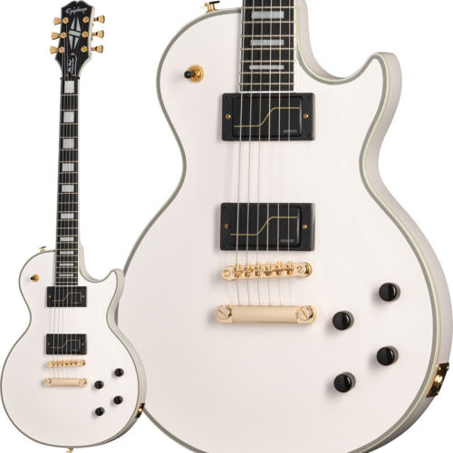 Epiphone Matt Heafy Les Paul Custom Origins Bone White Electric Guitar - Picture 1 of 11