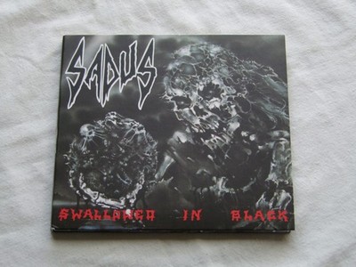 SADUS-'' SWALLOWED IN BLACK'' CD 2017 LIMITED EDITION DIGIPAK