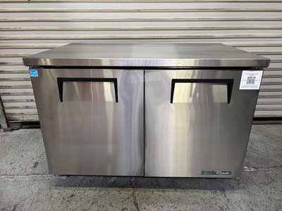 NEW 48'' Under Counter Refrigerator True TUC-48-HC NSF Cooler 2 Door On Wheels US