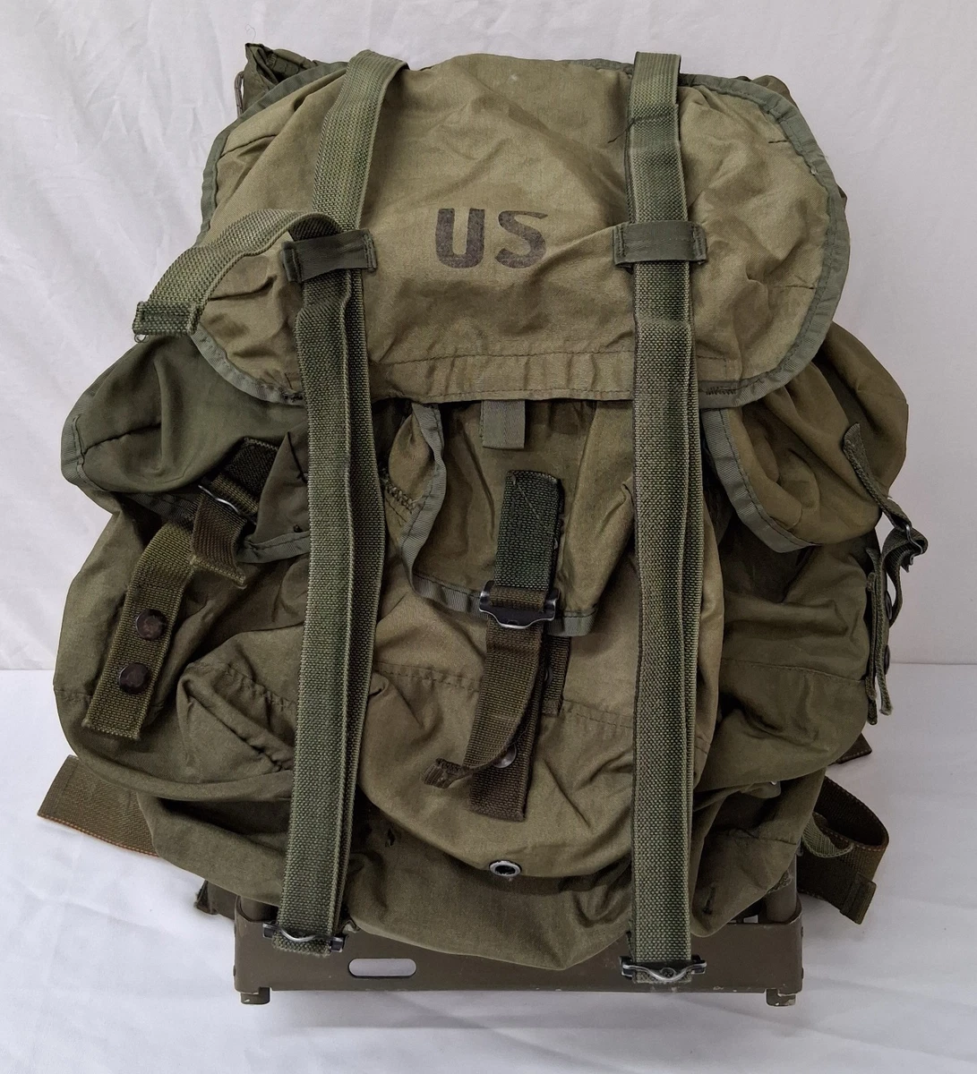 vintage military backpack products for sale | eBay