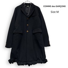 M25141/COMME des GARCONS Comme des Garcons Frill Coat Black Size M