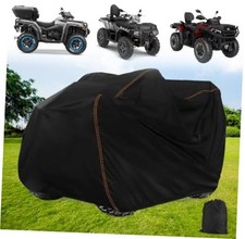ATV Cover,420D Large ATV Cover XXL 2-UP,4 Wheeler Quad Durable Waterproof