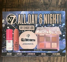 W7 All Day & Night Makeup Gift Set – 5-Piece Full Face Kit Day to Night Look