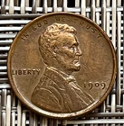 1909 V.D.B. Lincoln Wheat Cent, high grade