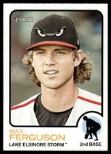 2022 Topps Heritage Minors Max Ferguson #155 Lake Elsinore Storm