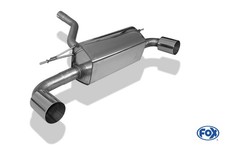 Fox Duplex Auspuff Sportauspuff Sportendschalld�mpfer f�r BMW F20/21 120d 2.0l D
