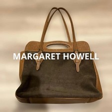 Margaret Howell Idea Tote Bag Brown Leather Women Rare Model LImited Edition VHT