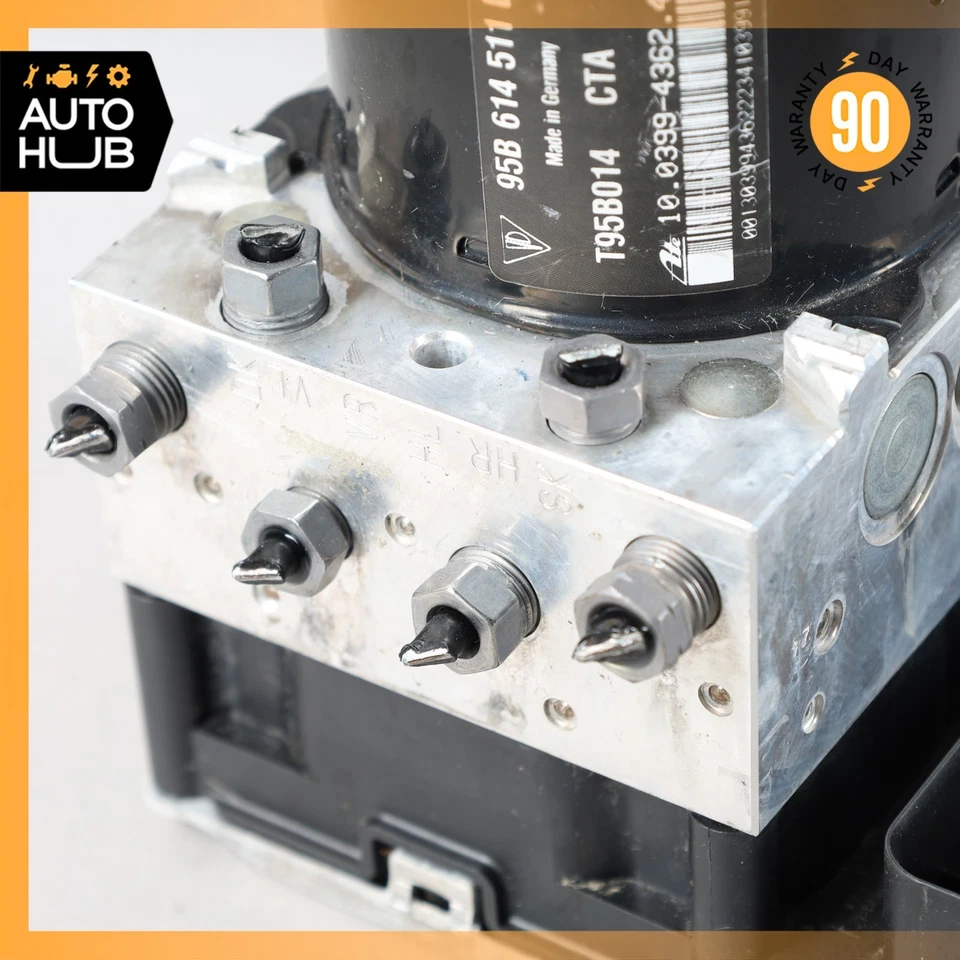 15-16 保时捷 Macan 95B ABS 液压泵控制模块 95B614511D 原始设备制造商 88k — 第 4/4 张图片