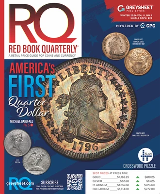 GREYSHEET NEW - Winter Red Book Quarterly Retail Pricing for US Coin & Currency.