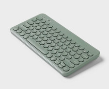 HeyDay Compact Wireless Keyboard - Green Bluetooth  USB Wireless Receiver 
