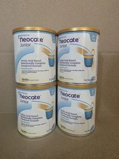 (4 Cans)Neocate Junior Vanilla, 14.1 oz FREE SHIPPING EXP 04/2026