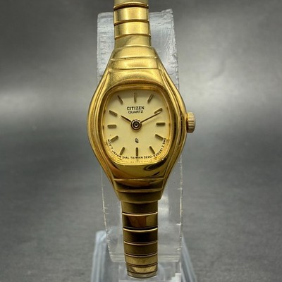 Citizen Women's Watch VP 3220-S07122 Gold Tone Quartz Analog