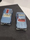 VINTAGE CORGI JUNIORS WHIZZWHEELS FORD ESCORT Diecast Cars White & Red Interior