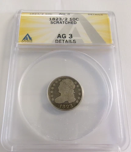 1823-P Capped Bust Dime — photo from another recent sale