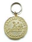 Vintage Ceasars Hotel Casino Lake Tahoe Nevada Keychain Keyring — photo 1