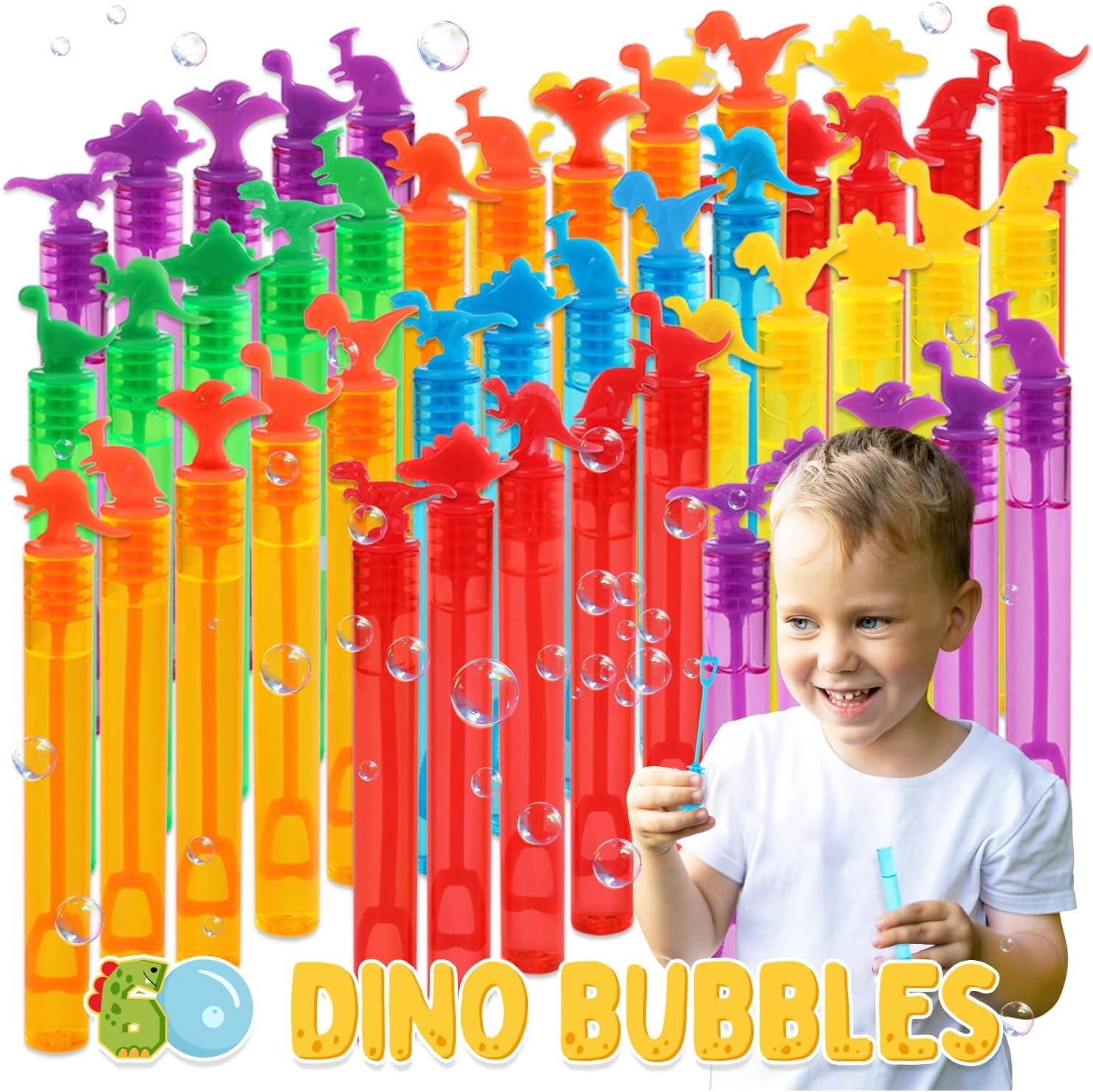 Игровой набор Dino Seifenblasen Kinder Set I 60 в виде динозавра из 6 предметов