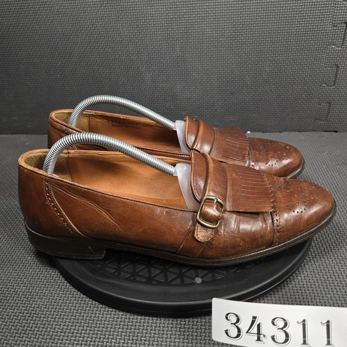 Bostonian Men’s Leather Dress Shoes Size 11M Lace Up Brown Worn Once Excellent Bostonian Oxford Brown Dress Shoes for Men for sale | eBay main image 2