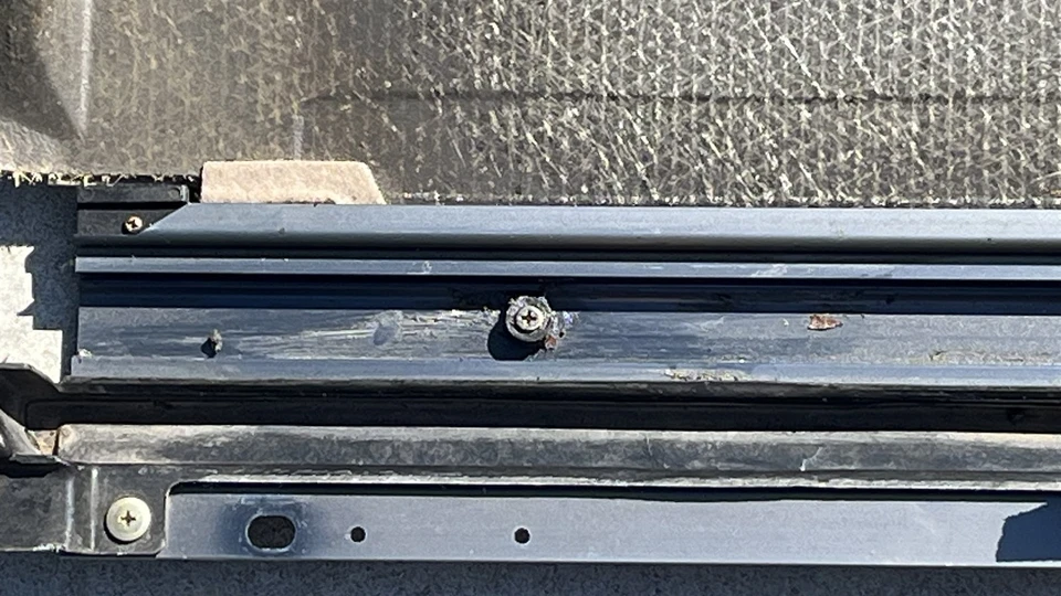 1996-2002 OEM Toyota 4Runner sun moon roof glass window shade sunroof COMPLETE - Image 3 of 4