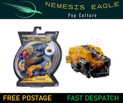 ALPHA GROUP SCREECHERS WILD V REX TRANSFORMING VEHICLE SET FLIP AND MORPH