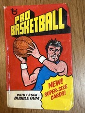 1976 Topps Basketball Wrapper