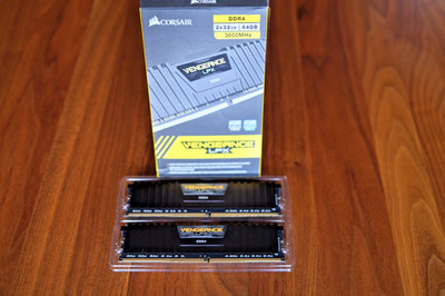 Corsair Vengeance LPX 64GB (2 x 32 GB) DDR4 3600 CL18