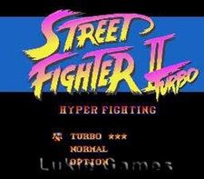 Street Fighter II 2 Turbo - SNES Super Nintendo Game image