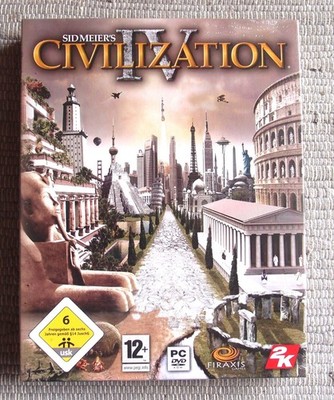 SID MEIER'S CIVILITATION IV ! PC SPIEL (2008) PAPP BOX ! NEU !