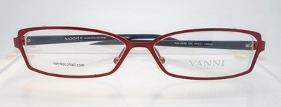 Vanni V 2158 C53 49-17 Womens Glasses Optical Eyeglass Frames Authentic NOS