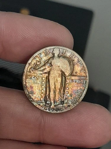 1926 Standing Liberty Quarter Toned #2