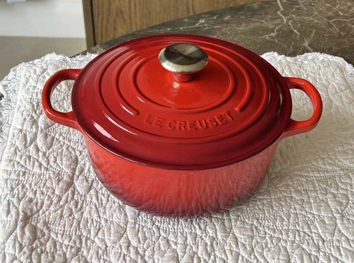 Le Creuset Casserole Cerise for sale | eBay UK