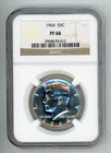 1964 Kennedy Half NGC PF 68 Silver Proof