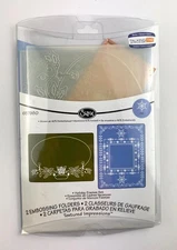 Sizzix Embossing Folders - HOLIDAY FRAMES SET - 657980