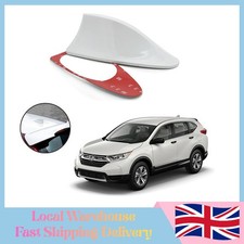 Roof Radio Signal AM / FM Aerial Antenna Shark Fin White for Honda CRV CR-V