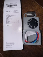 PECO Industrial Coiled Temperature Controller TF115-001 Temp Range Missing plate