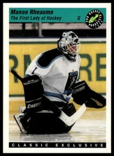 1993 Classic Pro Prospects #5 Manon Rheaume