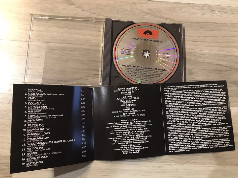 ATLANTA RHYTHM SECTION - The Best Of , CD 1991 , Rock , Pop, Neuwertig - Bild 2 von 3