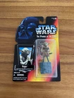 Star Wars POTF2 Yoda Kenner 1995 Red Card MOC Jedi Trainer Backpack & Cane