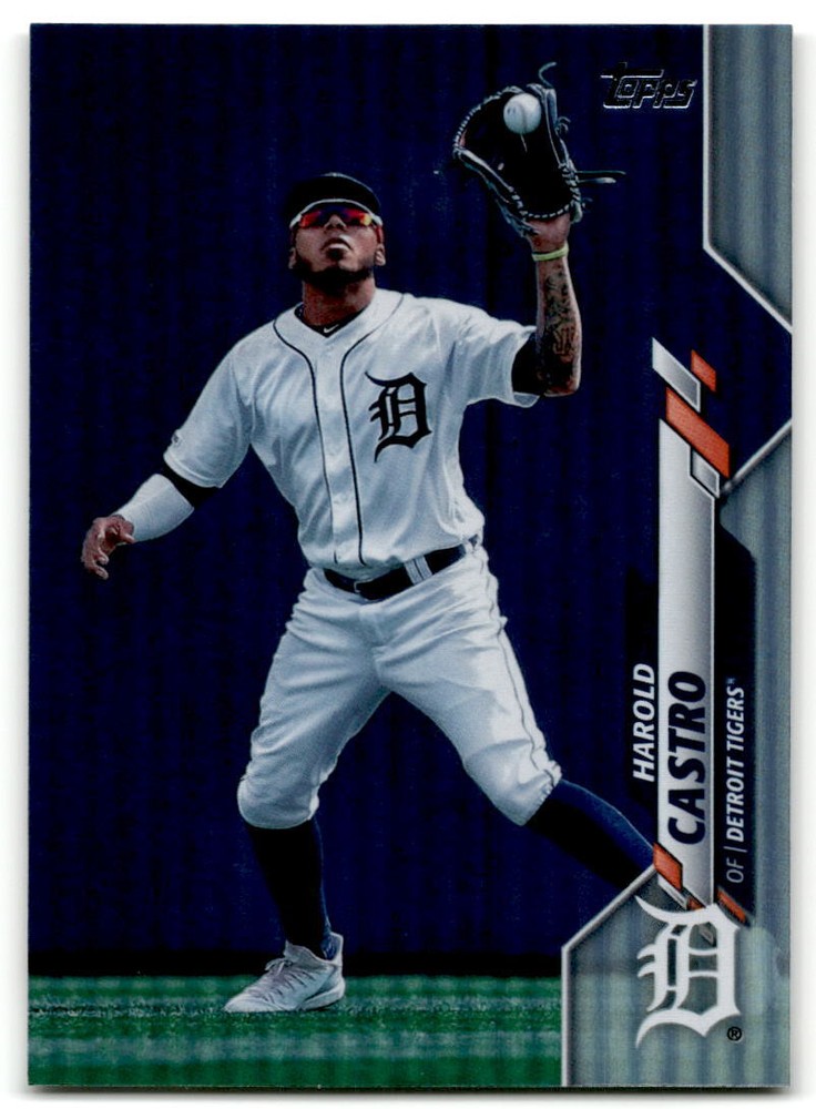 2020 Topps #543 Harold Castro Rainbow Foil