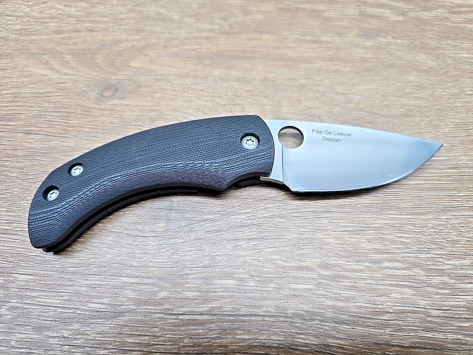 Spyderco трение папка 2,84 «VG-10 простоя края G10 черный ручки C167GP с чехлом - Изображение 3 из 4