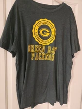 Green Bay Packers Hands High Mens Graphic T-Shirt - Size 2XL 
