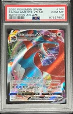salamence vmax pokemon card value Amazon.com: Salamence V & Vmax - Darkness Ablaze - Pokemon Ultra Rare Lot main image 1