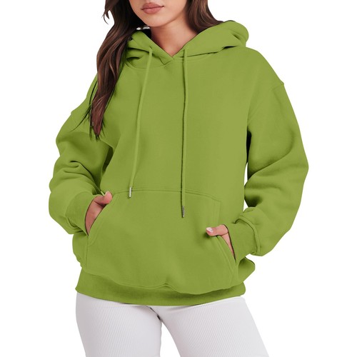 Womens Oversized Hoodies Sweatshirts Long Sleeve Sweaters Pullover Fall Clothes - Picture 12 of 66