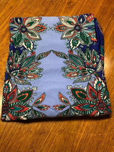 George Simonton Regular Printed Milky Knit Sleeveless Maxi Dress 2X Blue/Violet - Bild 7 von 9