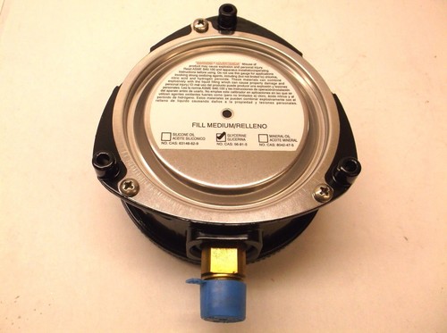 Manómetro Lleno 0 a 60 psi 4-1/2 pulgadas Dial Tamaño NUEVO - Imagen 3 de 6