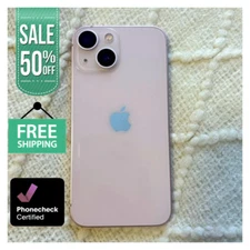 Apple iPhone 13 128GB 256GB Unlocked Verizon Pink/White/Blue Very Good 5G