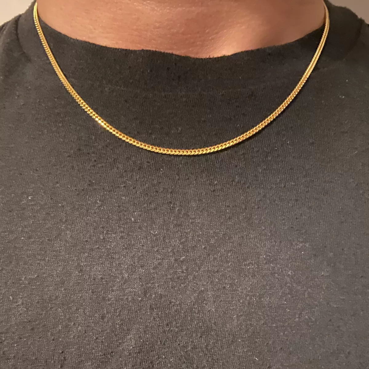 2mm cuban on sale link chain 14k